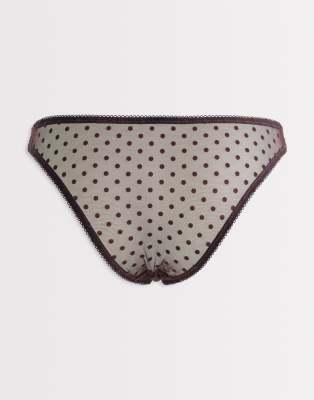 Cotton On Olivia Mesh 3 Pack Briefs In Multi