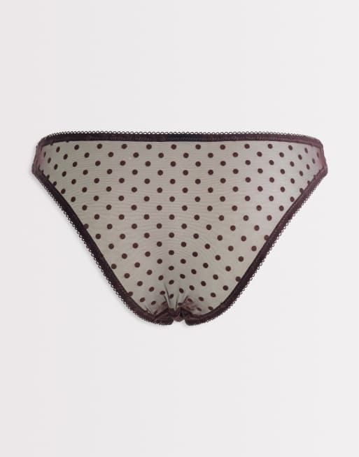 Cotton On olivia mesh 3 pack in pink white and berry, 2 of 3