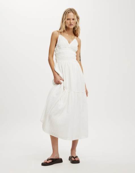 Cotton On Olli maxi dress in white