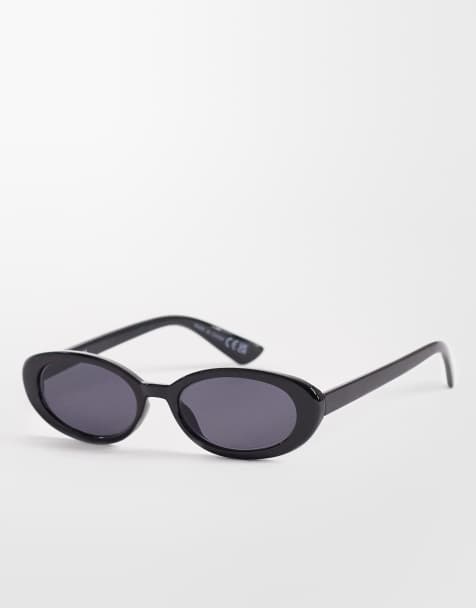 Cotton On - Ophelia - Lunettes de soleil ovales - Noir - view 1