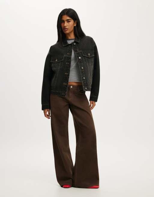 Cotton On Original denim jacket in black, 2 of 4