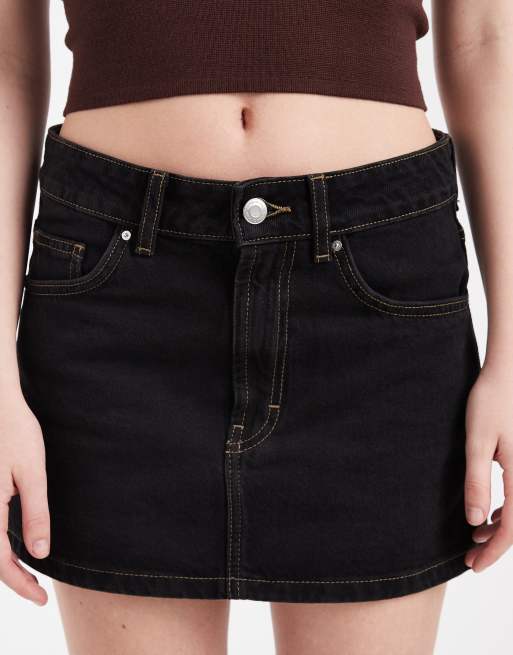 Cotton On original denim mini skirt in black, 5 of 5