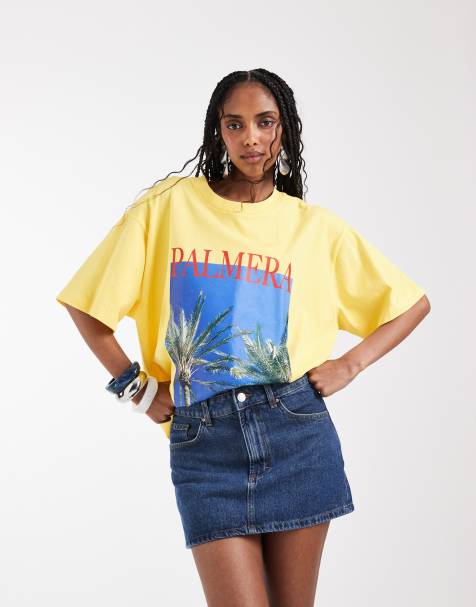 Cotton On original denim mini skirt in celeste blue - view 1