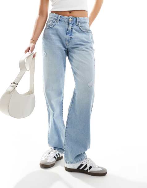 Cotton On original straight jean in air blue worn - view 1