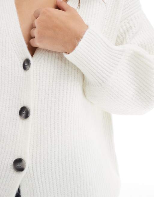 Cotton On - Oversized cardigan i porcelænshvid, 2 af 4