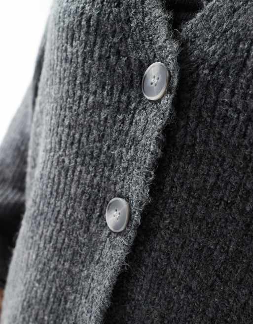 Cardigan Oversize BCBG MAX AZRIA - Taille S - Couleur Heather Charcoal - Neuf Avec étiquettes