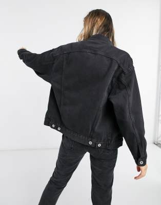 oversized denim jacket cotton on