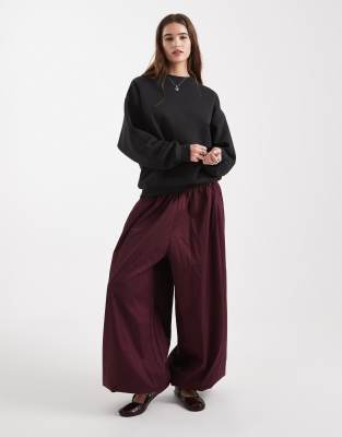 Cotton On Oversized Sweatshirt In Black