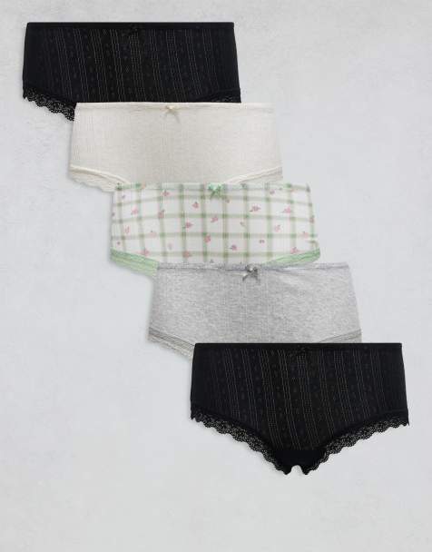 Cotton On - Pakke med 5 par boyshorts i forskellige farver - view 1