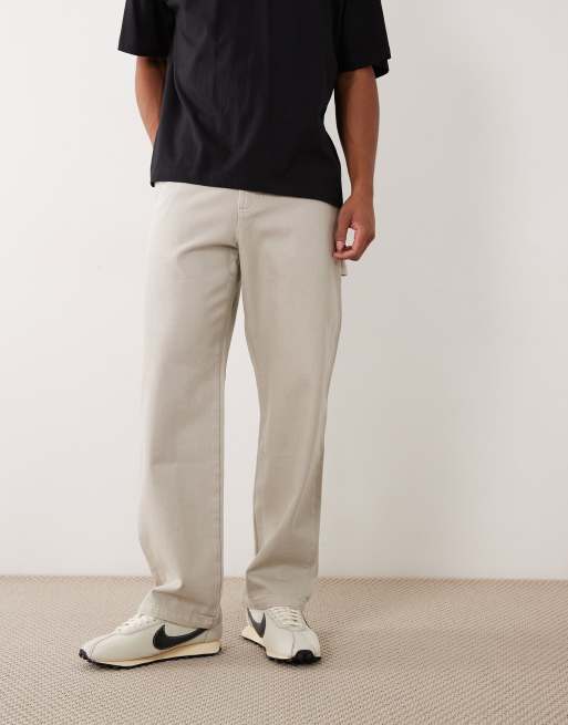 Cotton On - Pantalon baggy style workwear - Taupe, 3 de 5