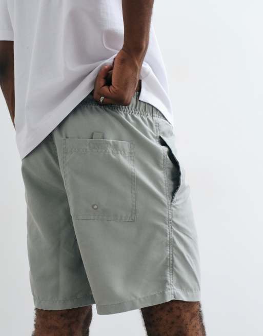 Cotton On - pantalón corto baggy nomad lavado militar, 4 de 5