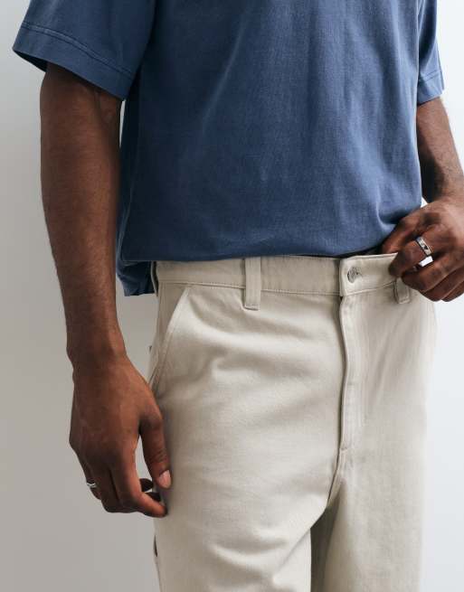 Cotton On - pantalón corto worker holgado en piedra, 2 de 5