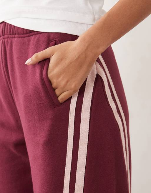 Cotton On pantalón de chándal barrel en cereza ácida, 5 de 5