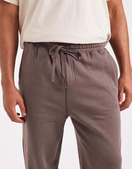Cotton On - Pantalon de jogging baggy resserré aux chevilles - Chocolat délavé, 5 de 5