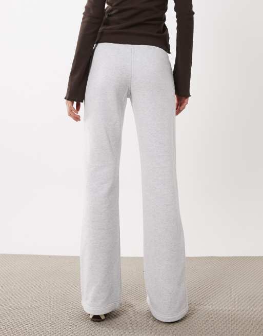 Cotton On - Pantalon de jogging évasé à taille basse - Gris chiné, 3 de 5