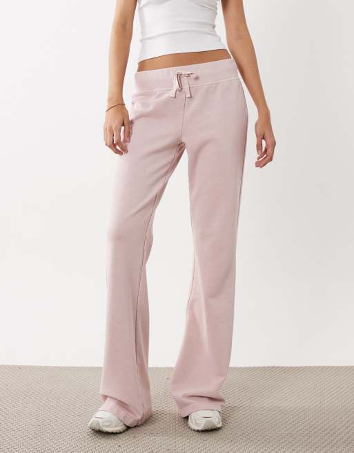 Cotton On - Pantalon de jogging évasé à taille basse - Rose pâle, 4 de 5