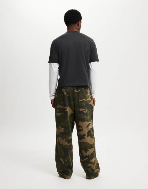 Cotton On - Pantalon de survêtement ultra baggy - Vert, 2 de 4