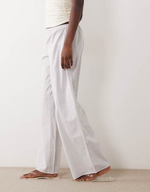 Cotton On pantalone del pigiama morbido e leggero a quadri viola, 2 di 5