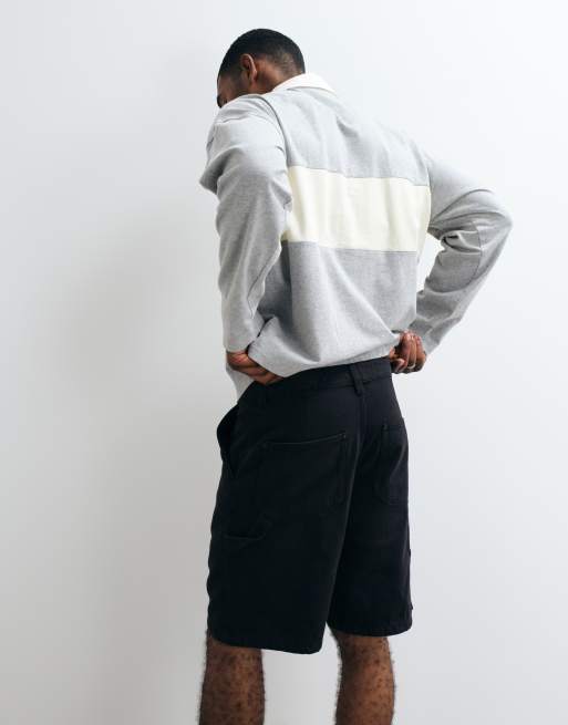 Cotton On - pantalones cortos worker holgados negros, 2 de 5
