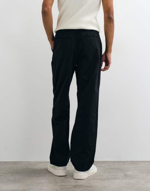 Cotton On pantaloni super ampi con pieghe neri, 2 di 5