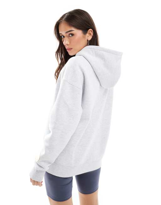 Cotton On patch graphic hoodie in gray