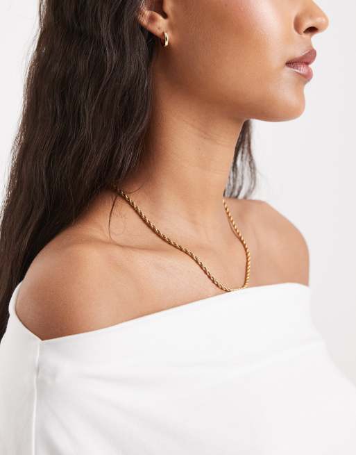 Cotton On - Peyton - Top met blote schouders en lange mouwen in wit, 4 van 4