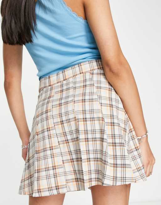 Plaid skirt 2025 cotton on