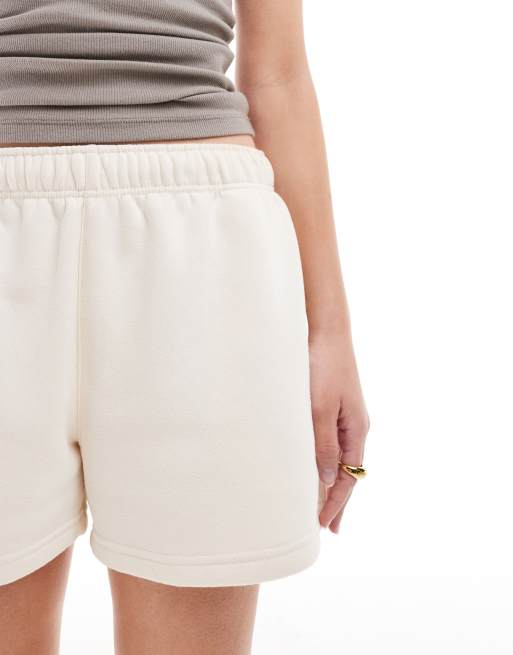 Cotton On plush essential shorts in coconut milk , 5 of 5