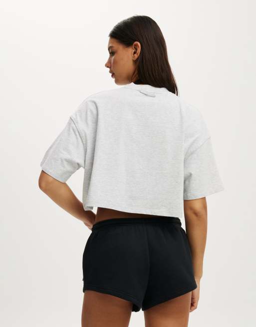 Cotton On Plush micro short in black, 2 of 4