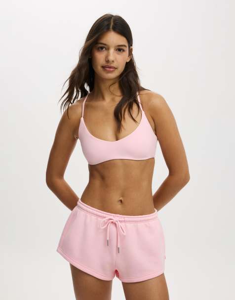Cotton On Plush micro short in pink - view 1