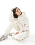 [Cotton:On] Cotton On plush premium hoodie in coconut milk (Part of a set)-Neutral XS Coconut milk
