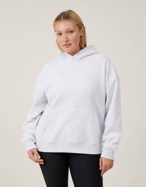 Cotton On Plush premium hoodie in grey - GREY - view 1