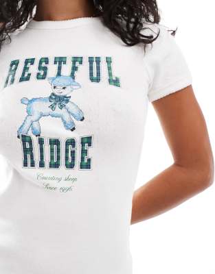Cotton:on Cotton On Pointelle Design Sleep T-shirt