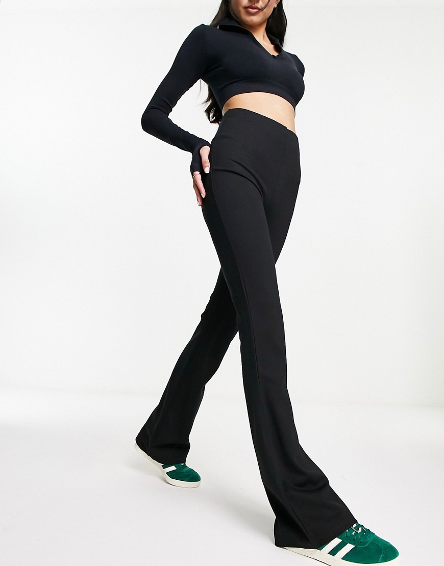 Cotton:On Cotton On Ponte flared pants in black