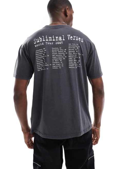 Cotton On premium loose fit Slipknot T-shirt in gray, 2 of 4