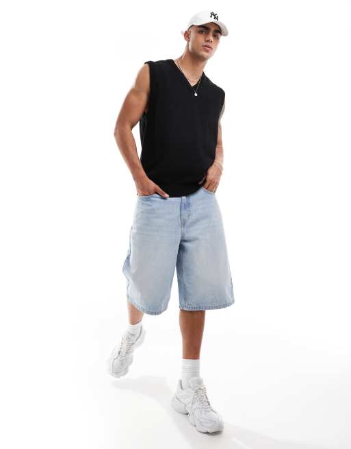 Cotton On pullover vintage knitted tank top in black