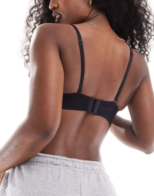 Cotton On - Reggiseno nero senza spalline e senza cuciture, 2 di 4