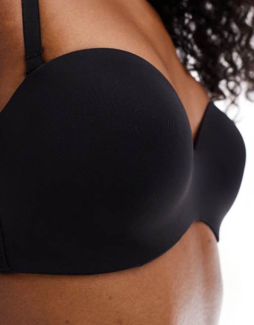 Cotton On - Reggiseno nero senza spalline e senza cuciture, 4 di 4