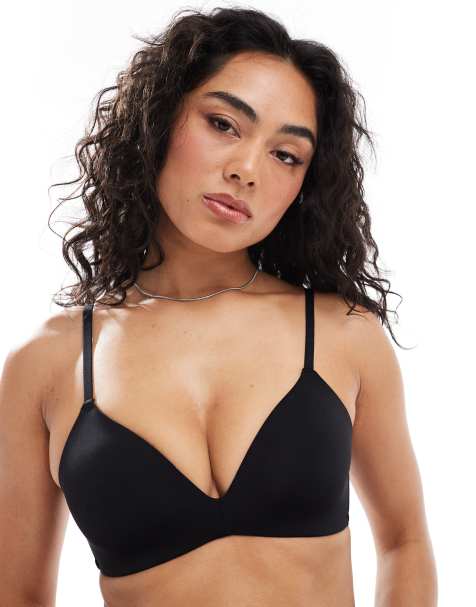 Cotton On - Reggiseno T-shirt bra senza ferretto nero - view 1