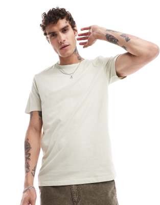 Cotton On Regular fit crew t-shirt in beige  