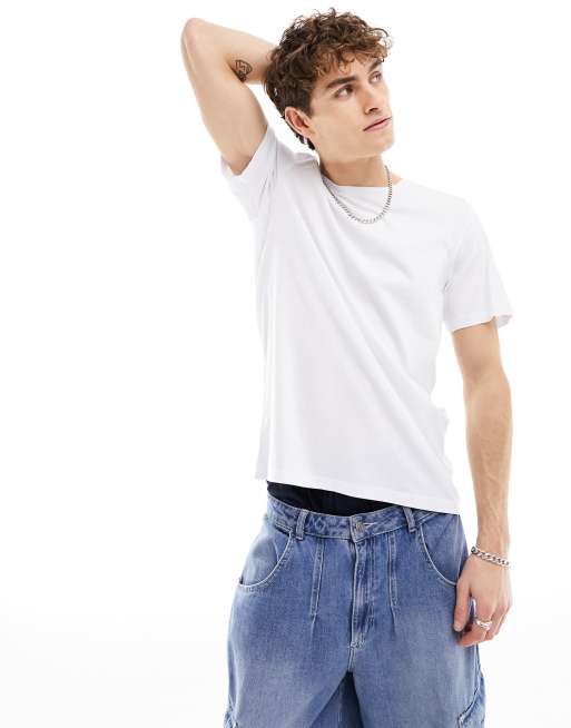 Cotton On Regular fit crew t-shirt in white - WHITE