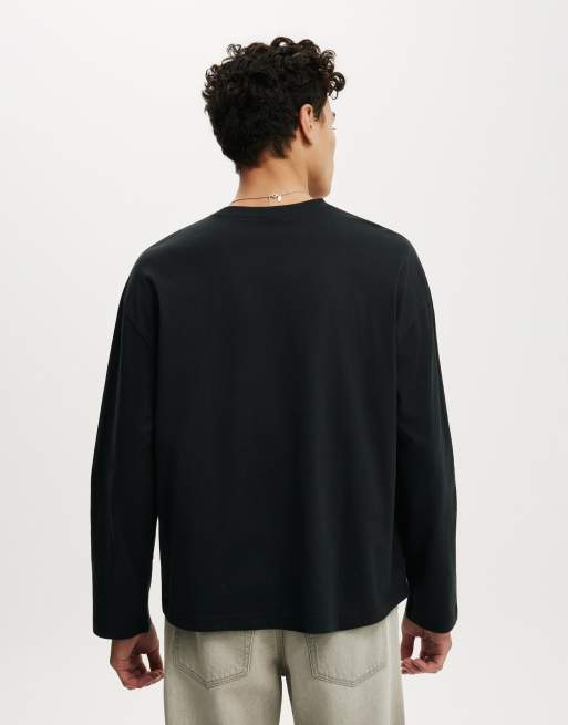 Cotton On Regular fit langærmet i sort, 4 af 4