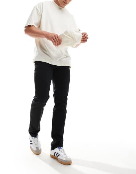 Cotton On Regular straight chino in black - view 1