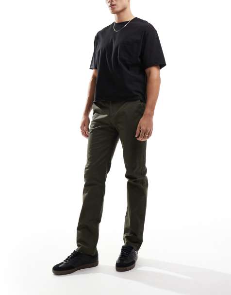 Cotton On Regular straight chino in green - view 1