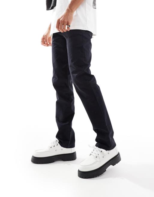 Cotton On Regular straight chino in navy, 4 of 5