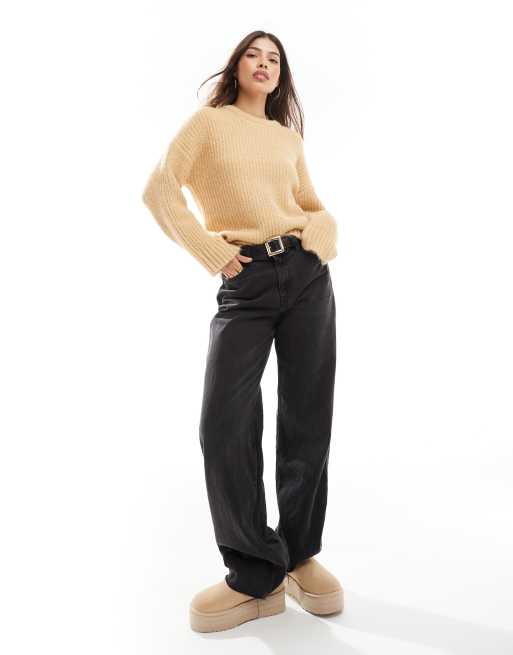 Cotton On relaxed fit jumper in hazel