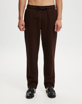 Relaxed Fit Trainingshose in Braun Braun Chest 47