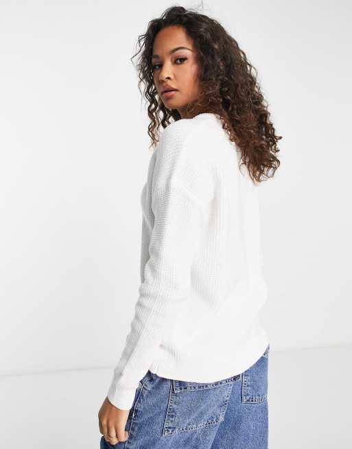 Cotton on white jumper shop