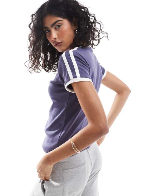 Cotton On relaxed Portland t-shirt with racer stripe sleeve, 4 of 4
