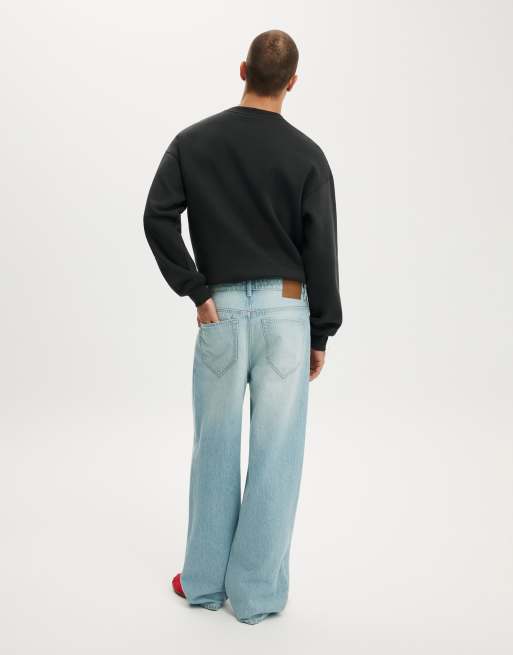 Cotton On Relaxed straight jean in blue, 4 of 4